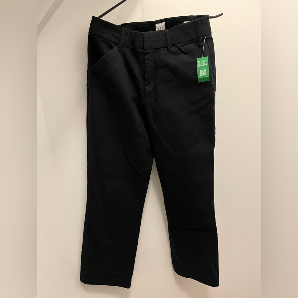 Slim Ankle Khaki - 00 petite - black - Gap
